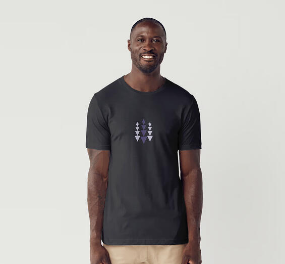 Lavender Fields T-shirt - Black - $30 Made to Order