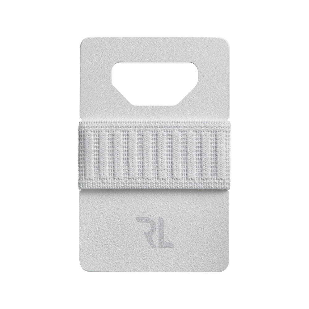 RL Spine Wallet - White - $35